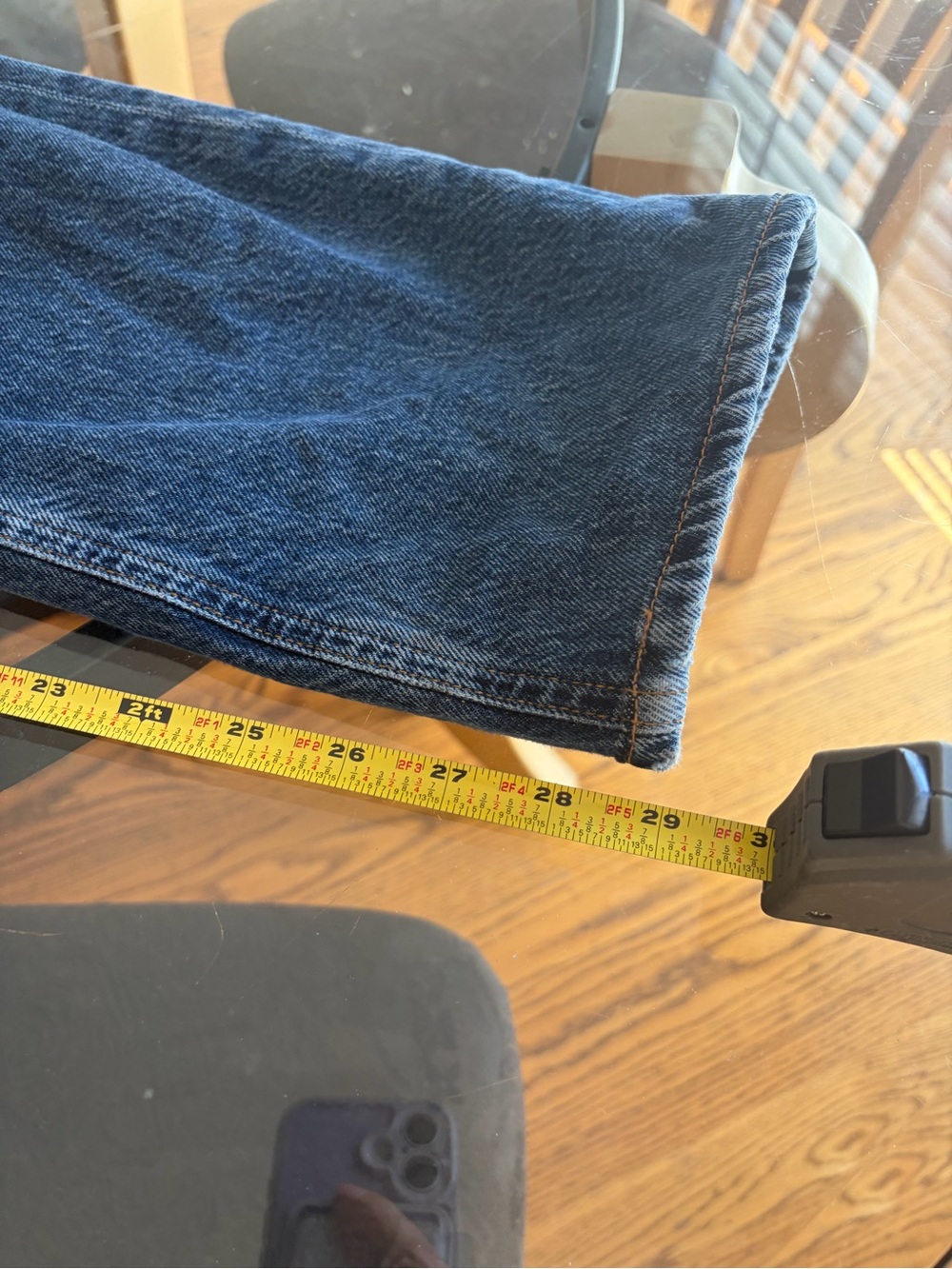 AGOLDE 90s Pinch Waist High Rise Straight Jeans in Control 27 - Picture 14 of 16